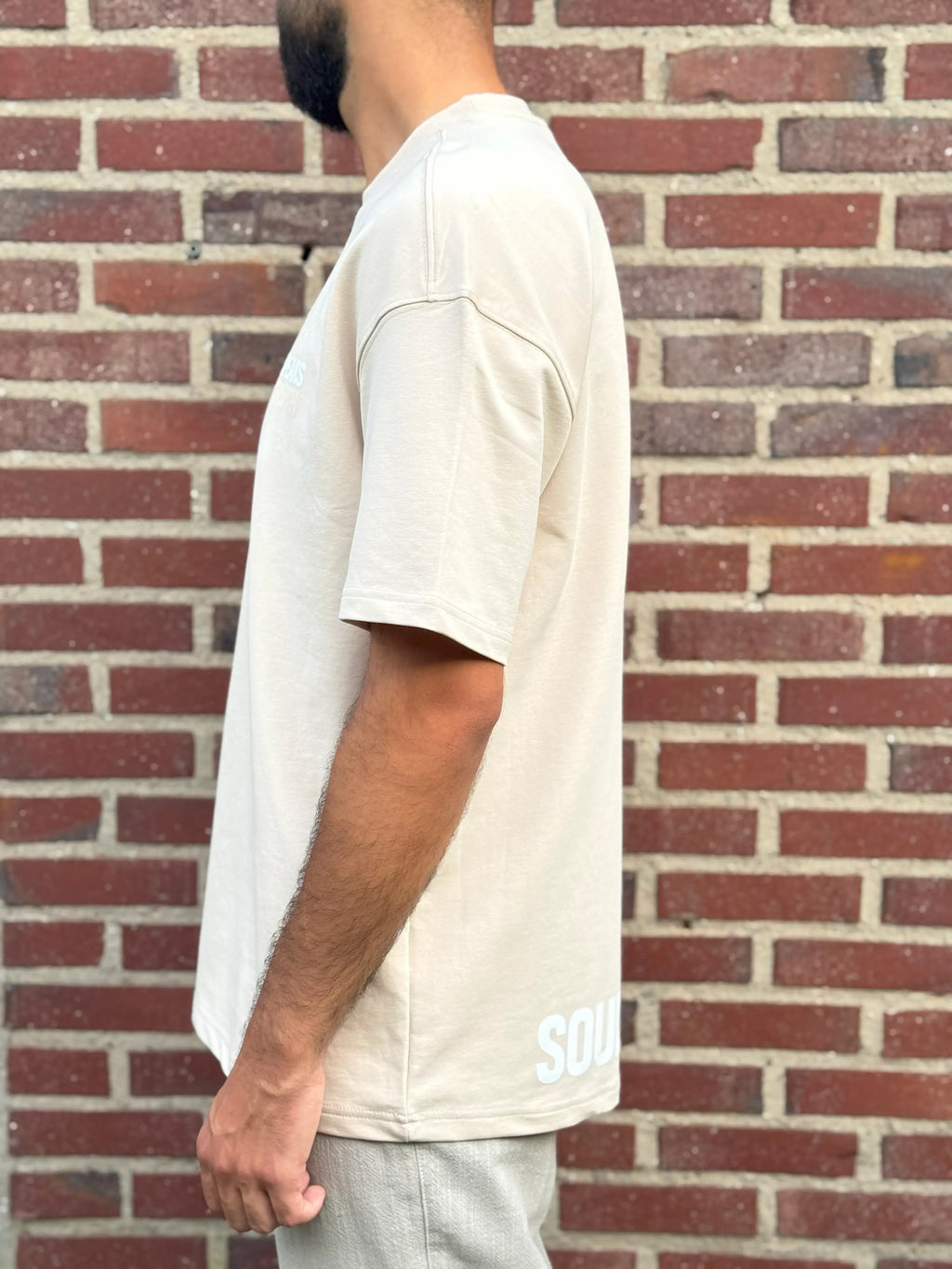 Stone Half-Oversize T-Shirt – Universe Print