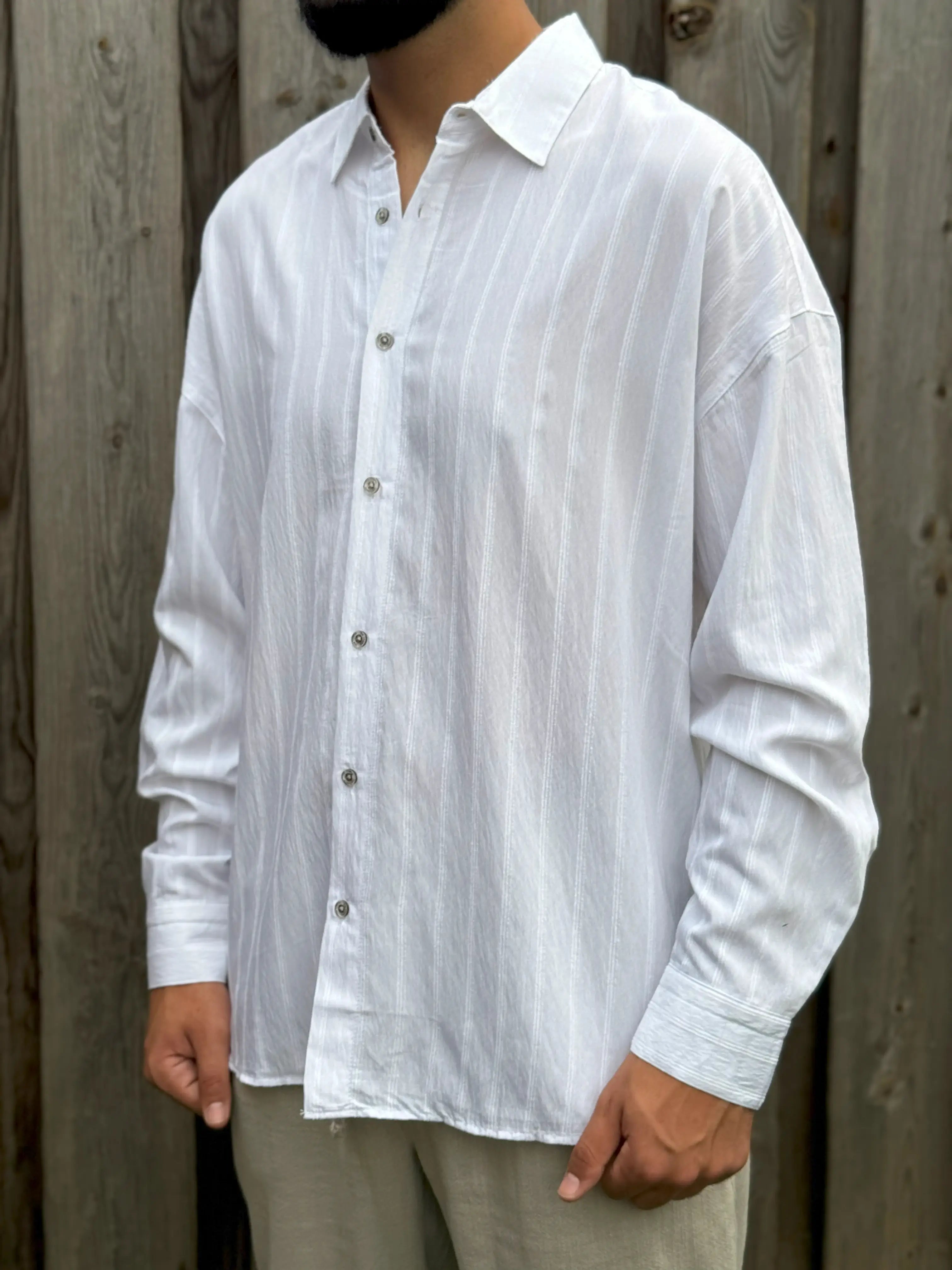 Oversized White Shirt