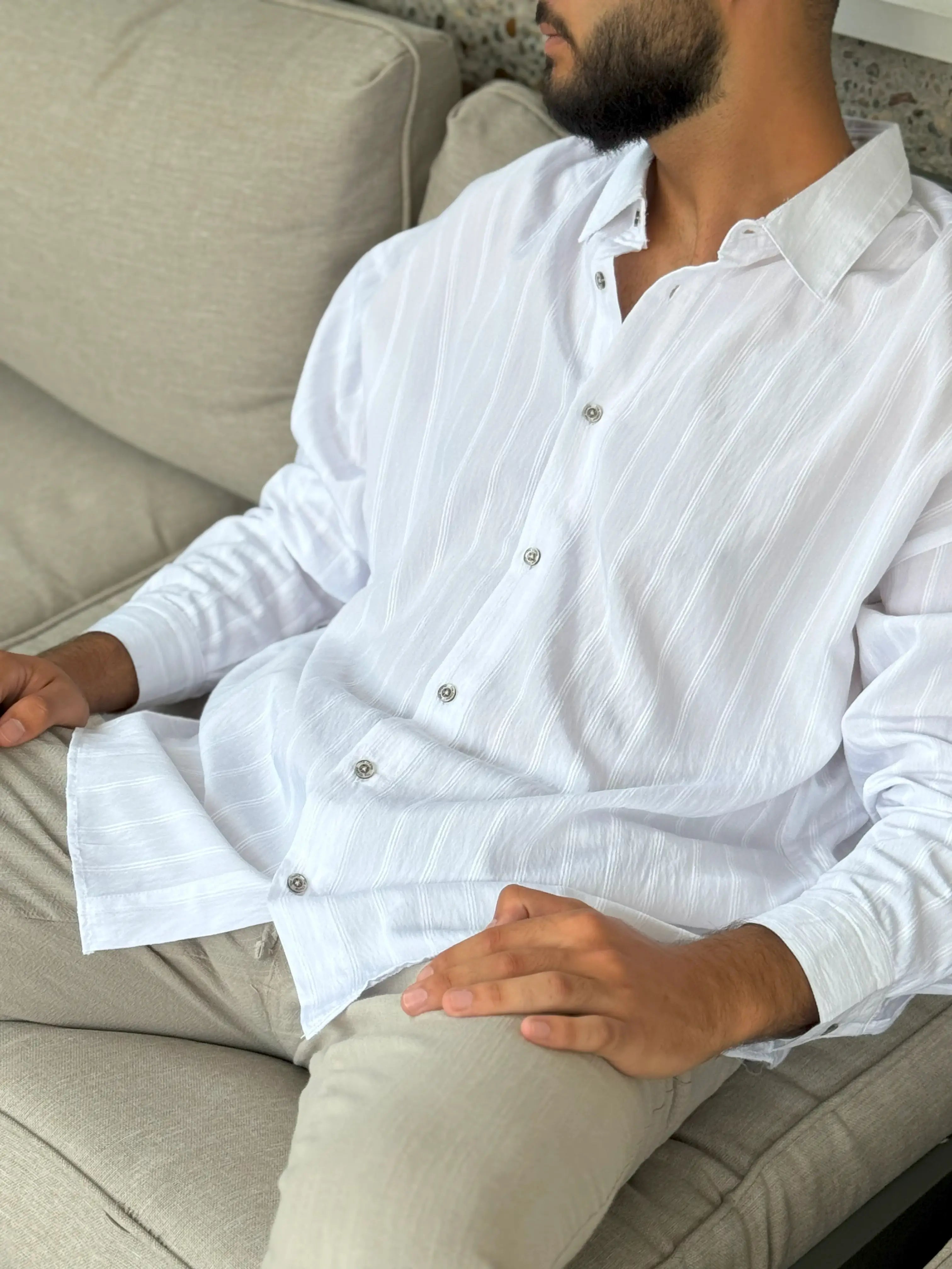 Oversized White Shirt