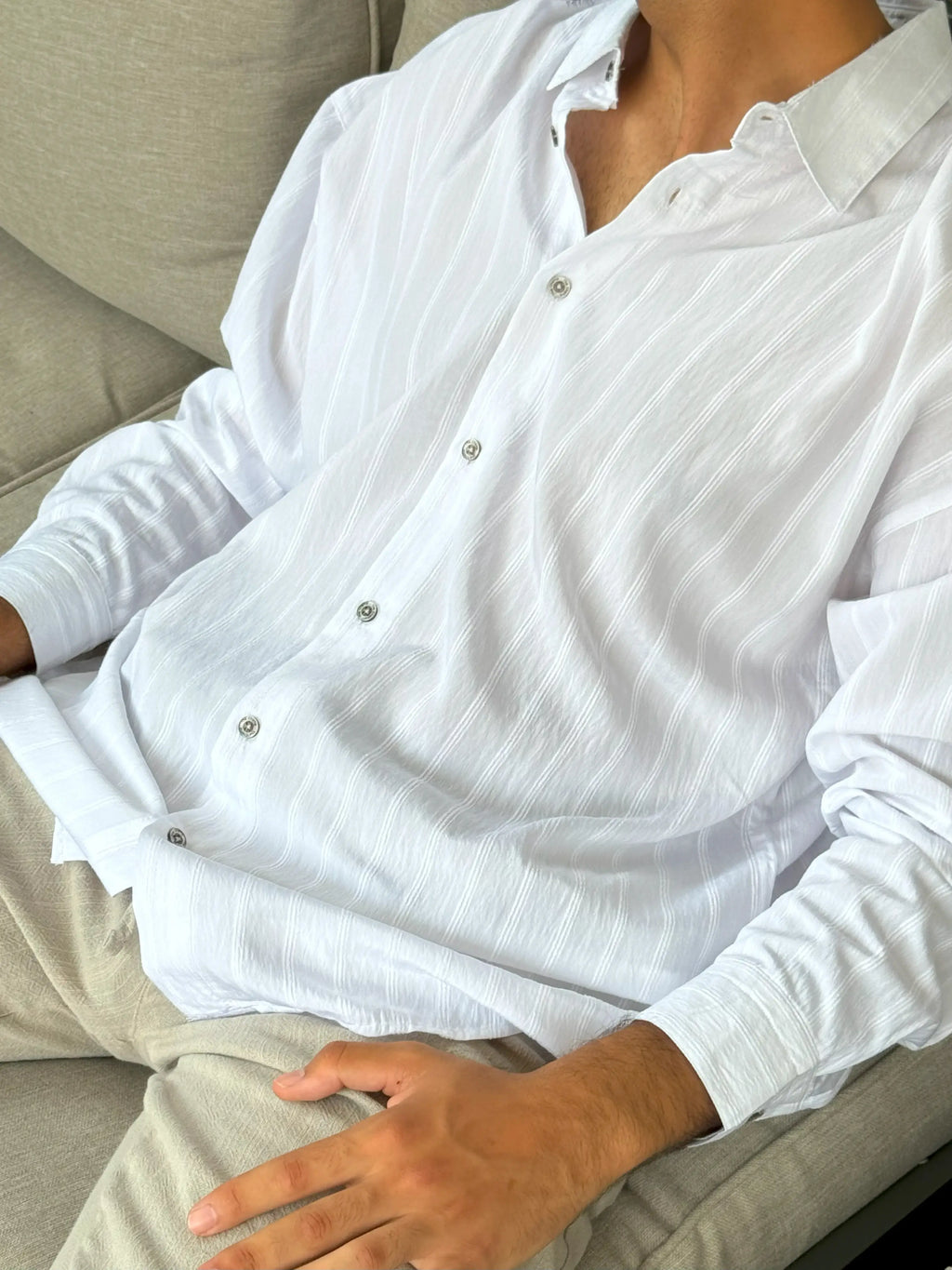 Oversized White Shirt