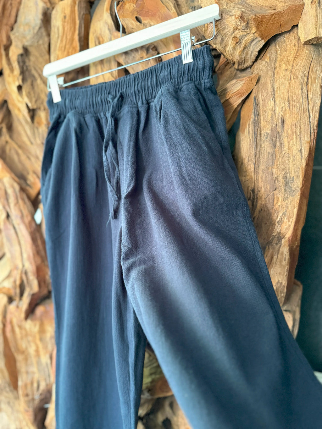 Black Linen Pants