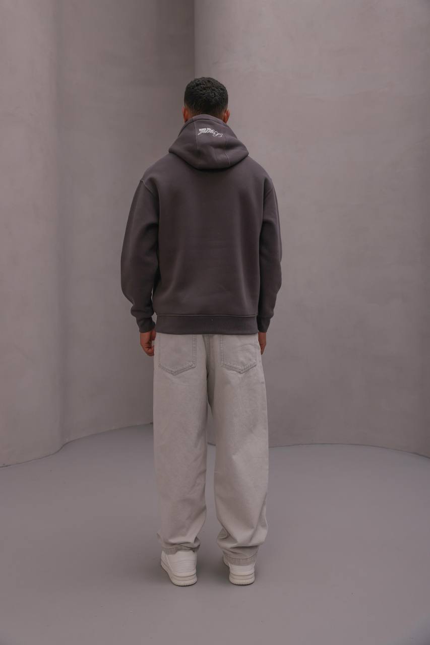 Soft Polar Hooded Hoodie – Fume