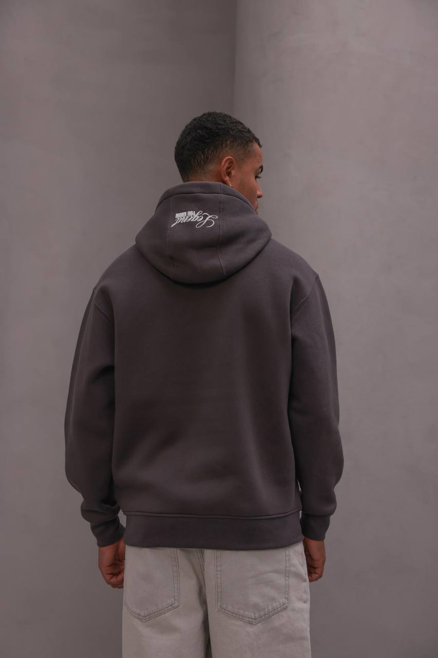 Soft Polar Hooded Hoodie – Fume