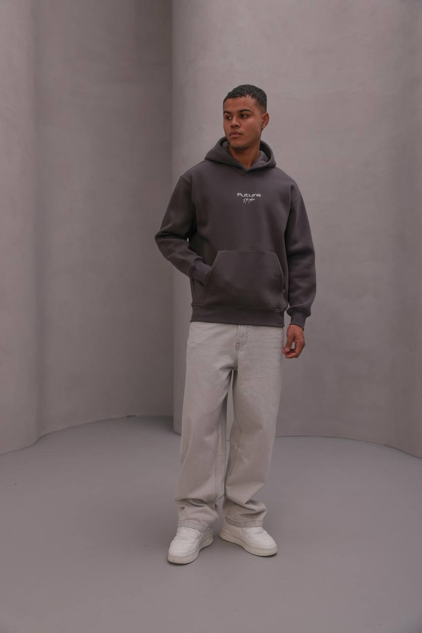 Soft Polar Hooded Hoodie – Fume