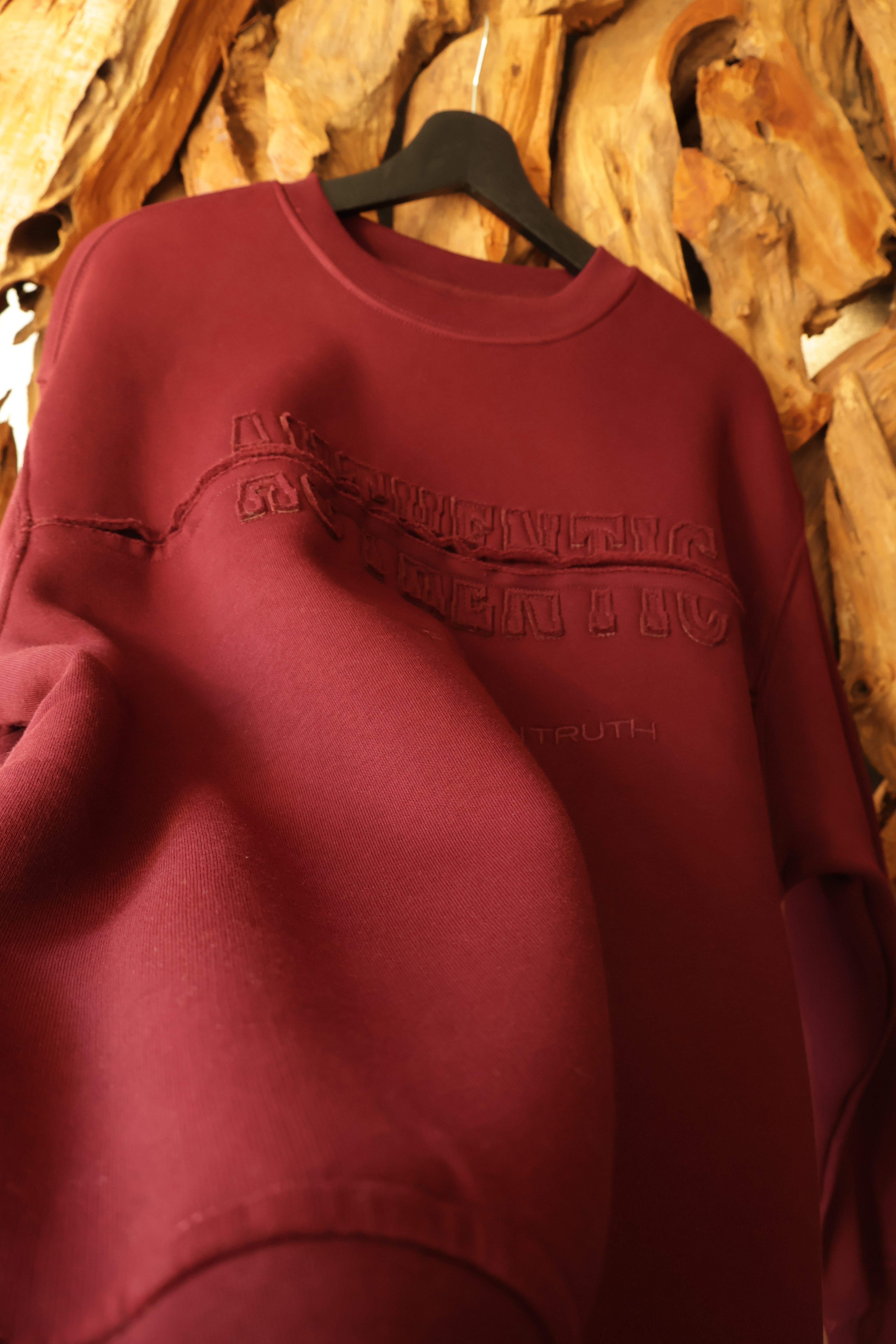 Authentic Sweatshirt – Burgundy